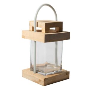 Farol para mesa cuadrada