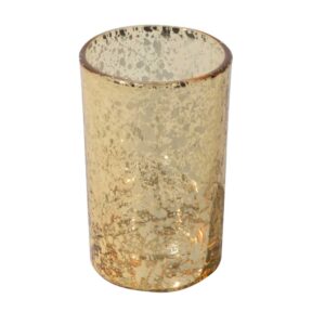 Vaso mercury oro viejo