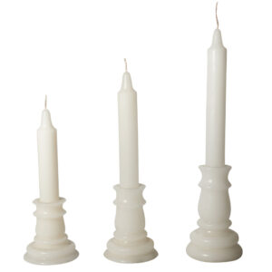 Velas banquete con porta velas